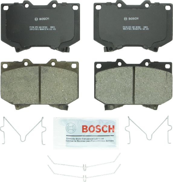 2001-2002 Toyota Sequoia Disc Brake Pad Set - Front (Bosch)