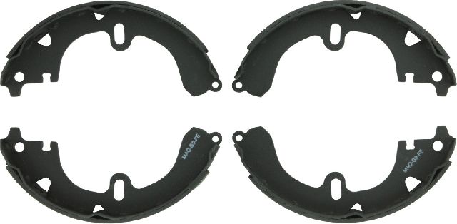 1983-1986 Toyota Camry Drum Brake Shoe Set - Rear (Bosch)