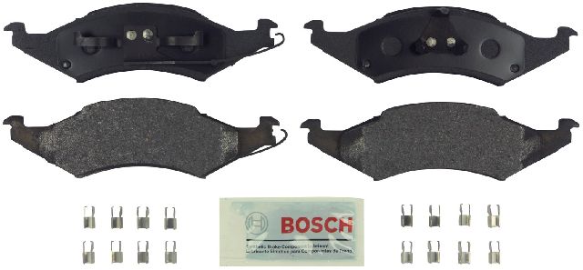 1989-1992 Lincoln Continental Disc Brake Pad Set - Front (Bosch)