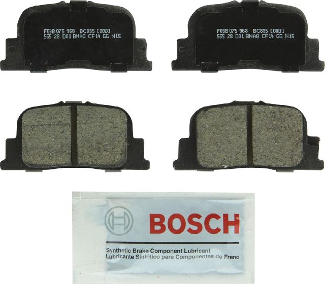 2000-2001 Lexus ES300 Disc Brake Pad Set - Rear (Bosch)