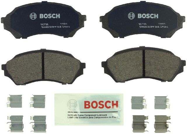 1999-2002 Mazda Protege Disc Brake Pad Set - Front (Bosch)