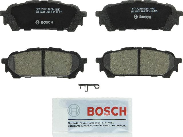 2005-2006 Saab 9-2X Disc Brake Pad Set - Rear (Bosch)