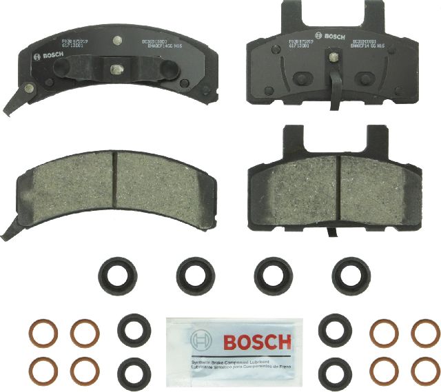 1996-2002 Chevrolet Express 2500 Disc Brake Pad Set - Front (Bosch)