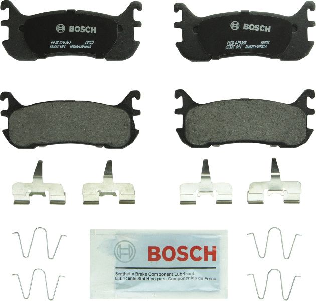 1995-1998 Mazda Protege Disc Brake Pad Set - Rear (Bosch)