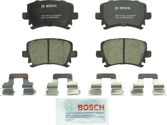 2006-2010 Audi A6 Disc Brake Pad Set - Rear (Bosch)
