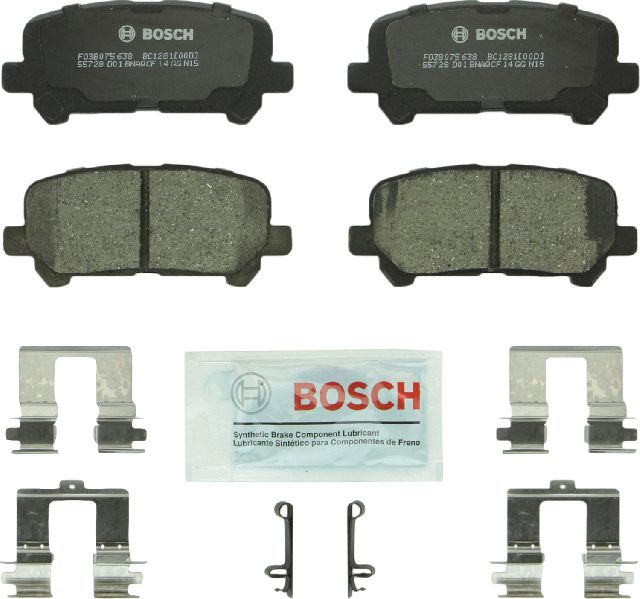 2011-2017 Honda Odyssey Disc Brake Pad Set - Rear (Bosch)