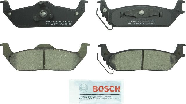 2006-2008 Lincoln Mark LT Disc Brake Pad Set - Rear (Bosch)