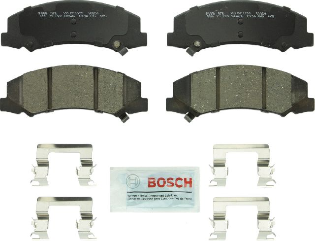 2006-2007 Chevrolet Monte Carlo Disc Brake Pad Set - Front (Bosch)