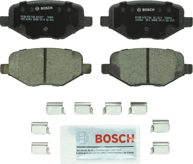 2009-2019 Ford Flex Disc Brake Pad Set - Rear (Bosch)