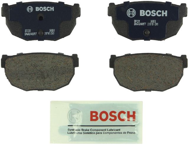 1982-1983 Nissan 200SX Disc Brake Pad Set - Rear (Bosch)
