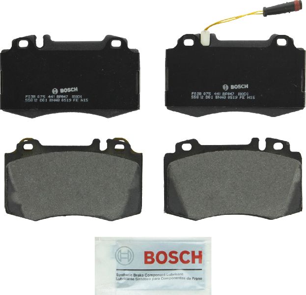 2001-2006 Mercedes-Benz S600 Disc Brake Pad Set - Front (Bosch)