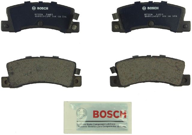 1989-1992 Geo Prizm Disc Brake Pad Set - Rear (Bosch)
