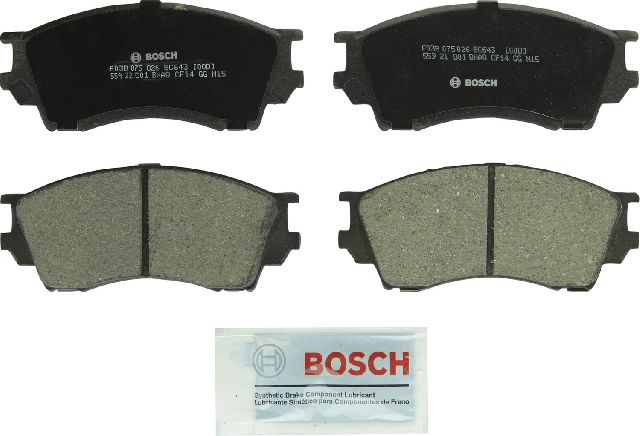 1995-2002 Mazda Millenia Disc Brake Pad Set - Front (Bosch)