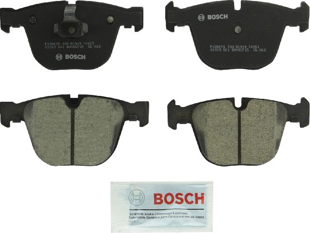2004-2005 BMW 545i Disc Brake Pad Set - Rear (Bosch)