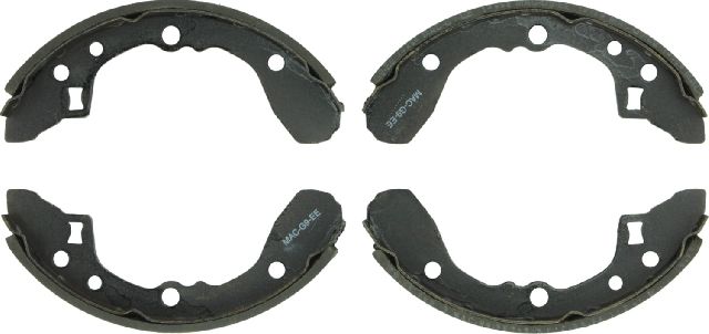 1986-1989 Mazda 323 Drum Brake Shoe Set - Rear (Bosch)
