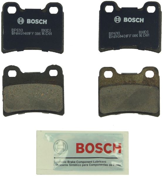 1994-1997 Kia Sephia Disc Brake Pad Set - Rear (Bosch)