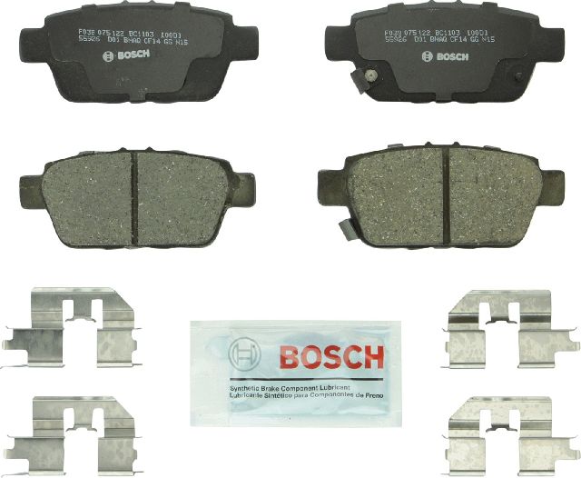 2006-2014 Honda Ridgeline Disc Brake Pad Set - Rear (Bosch)