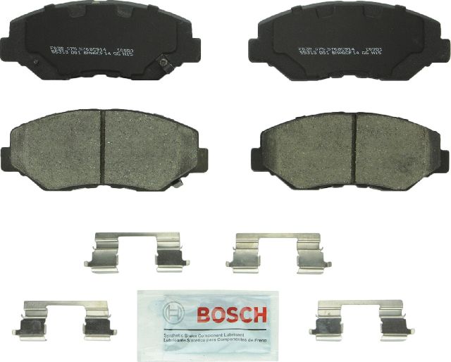 2003-2011 Honda Element Disc Brake Pad Set - Front (Bosch)