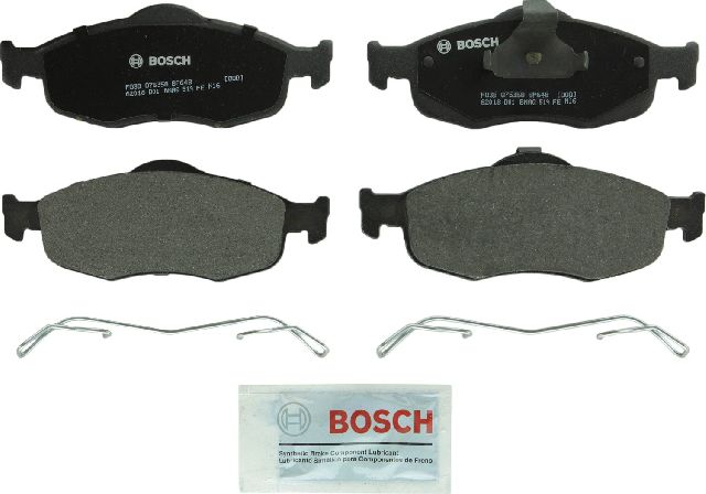 1995-2000 Ford Contour Disc Brake Pad Set - Front (Bosch)
