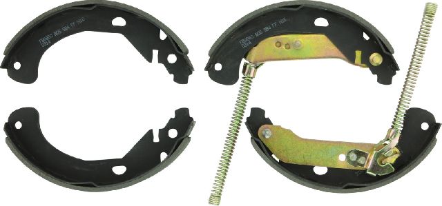 2004-2007 Chevrolet Malibu Drum Brake Shoe Set - Rear (Bosch)