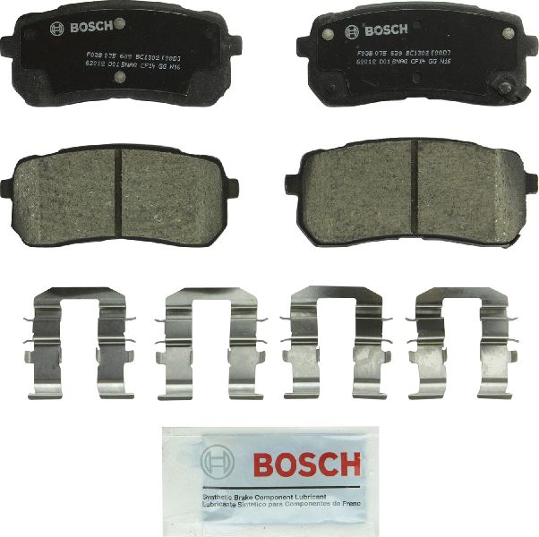 2007-2012 Hyundai Veracruz Disc Brake Pad Set - Rear (Bosch)