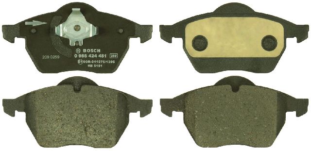 1998-1999 Volkswagen Passat Disc Brake Pad Set - Front (Bosch)