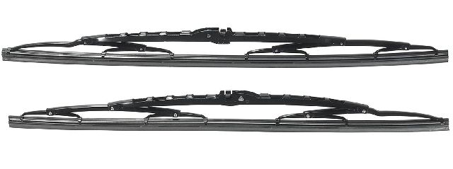 1988-1991 Mercedes-Benz 300SE Windshield Wiper Blade Set - Front (Bosch)