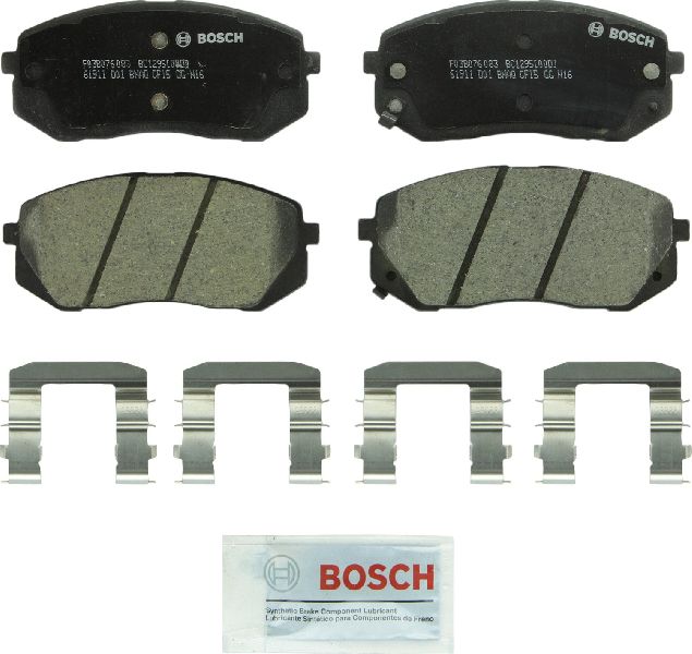 2014-2016 Kia Cadenza Disc Brake Pad Set - Front (Bosch)