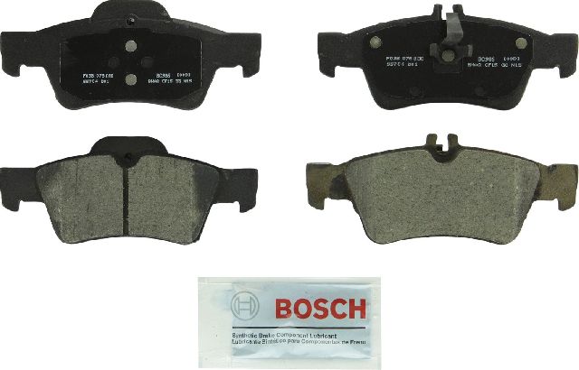 2007-2009 Mercedes-Benz S600 Disc Brake Pad Set - Rear (Bosch)