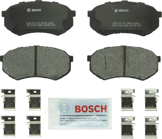 1995-2004 Toyota Tacoma Disc Brake Pad Set - Front (Bosch)