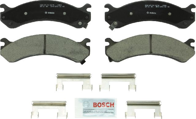 2003-2020 Chevrolet Express 3500 Disc Brake Pad Set - Front (Bosch)