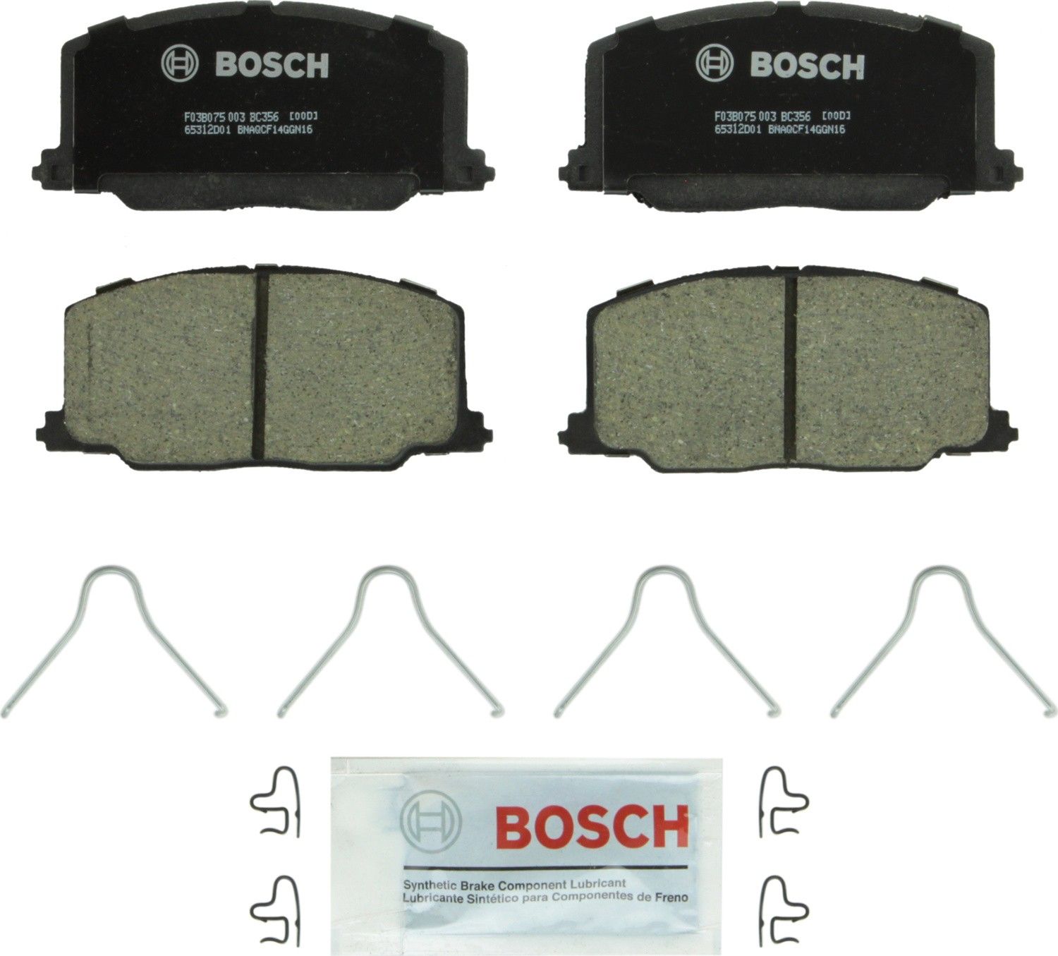 1991, 1990 Lexus ES250 Disc Brake Pad Set