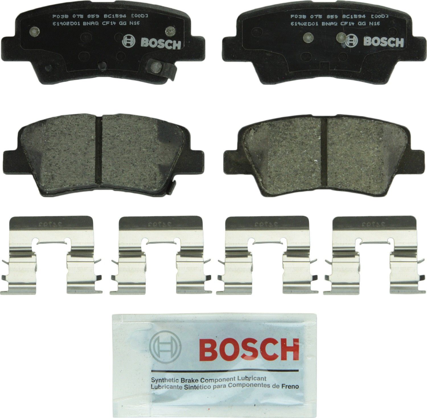2018, 2017, 2016, 2015, 2014 Kia Forte GT Disc Brake Pad Set