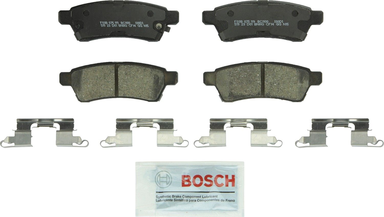 2012, 2011, 2010, 2009 Suzuki Equator Disc Brake Pad Set