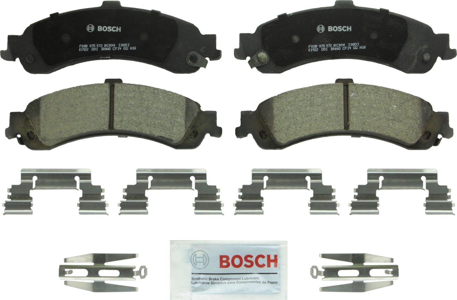 2006, 2005, 2004, 2003, 2002, 2001, 2000 GMC Yukon Disc Brake Pad Set