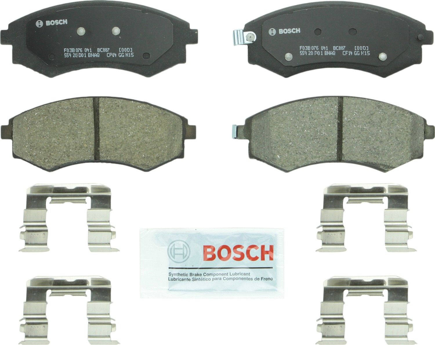 2002 Kia Optima Disc Brake Pad Set