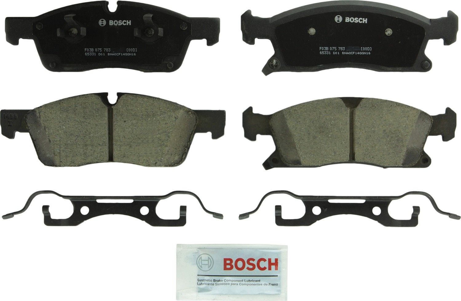 2017, 2016, 2015, 2014, 2013, 2012, 2011 Dodge Durango Cherokee Disc Brake Pad Set