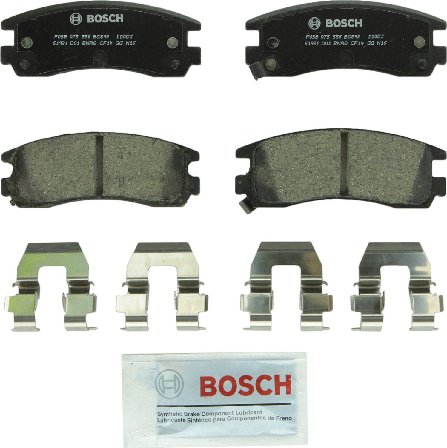 2009, 2008 Buick Allure Disc Brake Pad Set