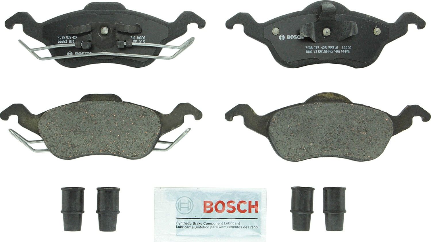 2004, 2003, 2002, 2001, 2000 Ford Focus Disc Brake Pad Set