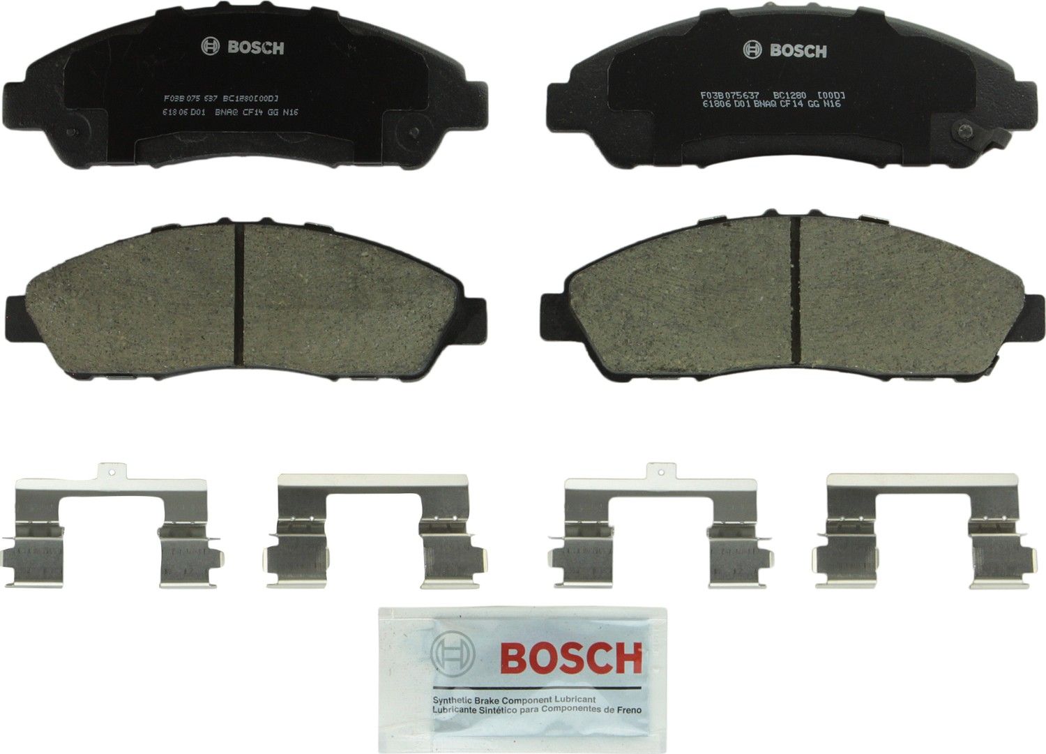 2015, 2014, 2013, 2012, 2011, 2010, 2009 Honda Pilot Disc Brake Pad Set