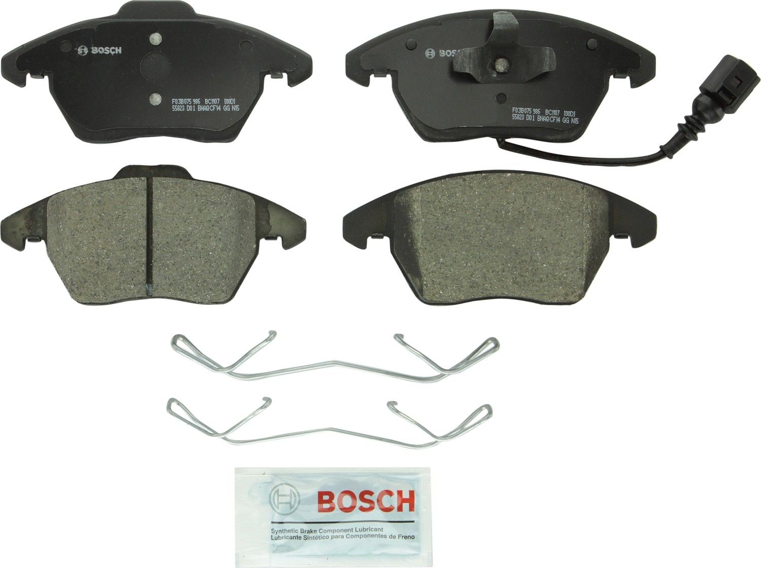 2009, 2008, 2007, 2006 Volkswagen Rabbit Disc Brake Pad Set