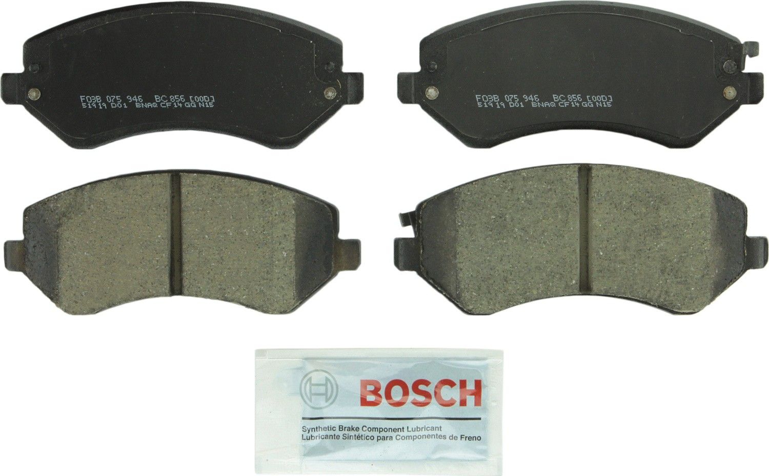2007, 2006, 2005, 2004, 2003, 2002, 2001 Dodge Caravan & Country Disc Brake Pad Set