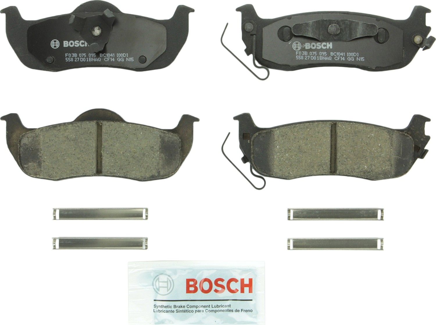 2010, 2009, 2008, 2007, 2006 Jeep Commander Disc Brake Pad Set