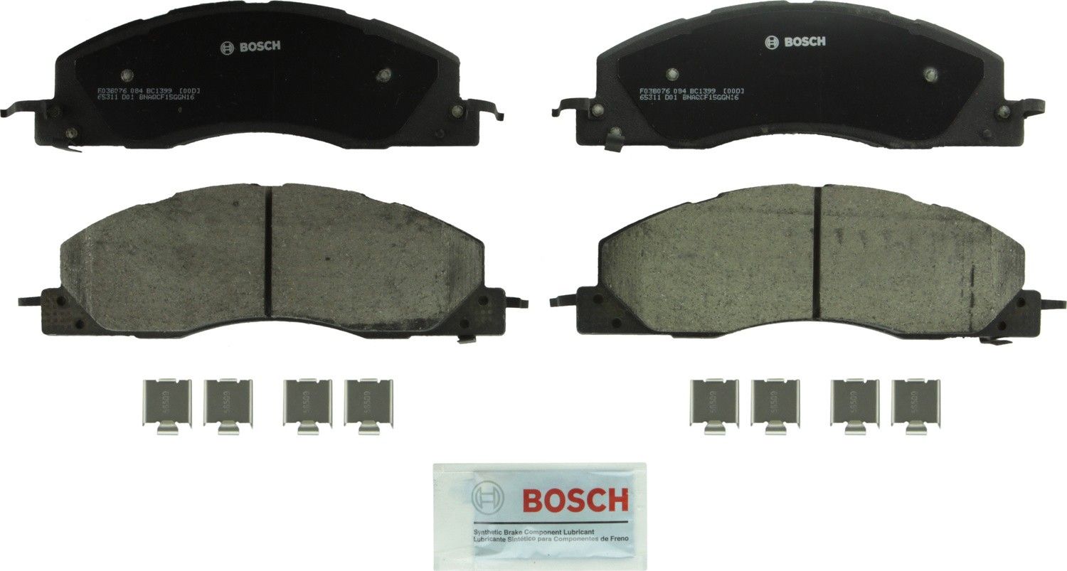 2018, 2017, 2016, 2015, 2014, 2013, 2012, 2011 Ram 2500 2500 Disc Brake Pad Set