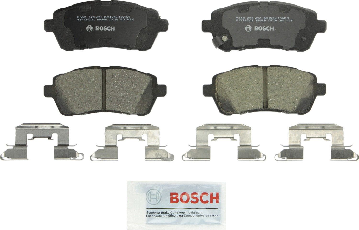 2019, 2018, 2017, 2016, 2015, 2014, 2013, 2012, 2011 Ford Fiesta Disc Brake Pad Set