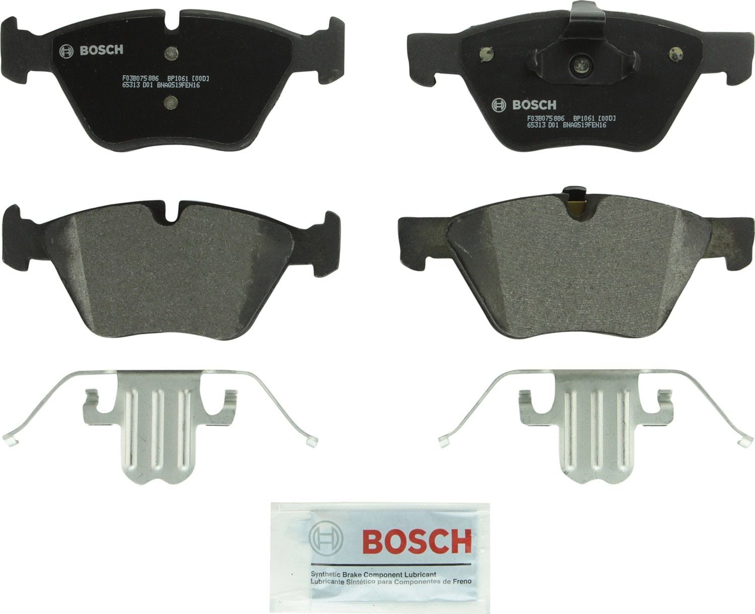 2009-2016 BMW 323i Disc Brake Pad Set Bosch