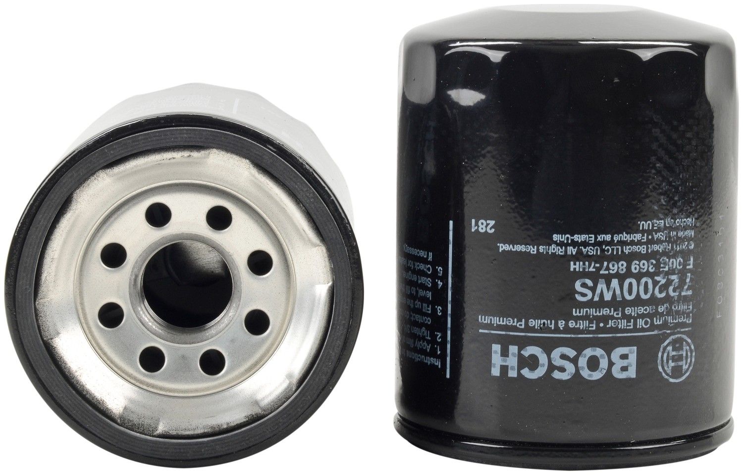 1988 Acura Legend Engine Oil Filter 6 Cyl 2.7L (Bosch 72200WS)