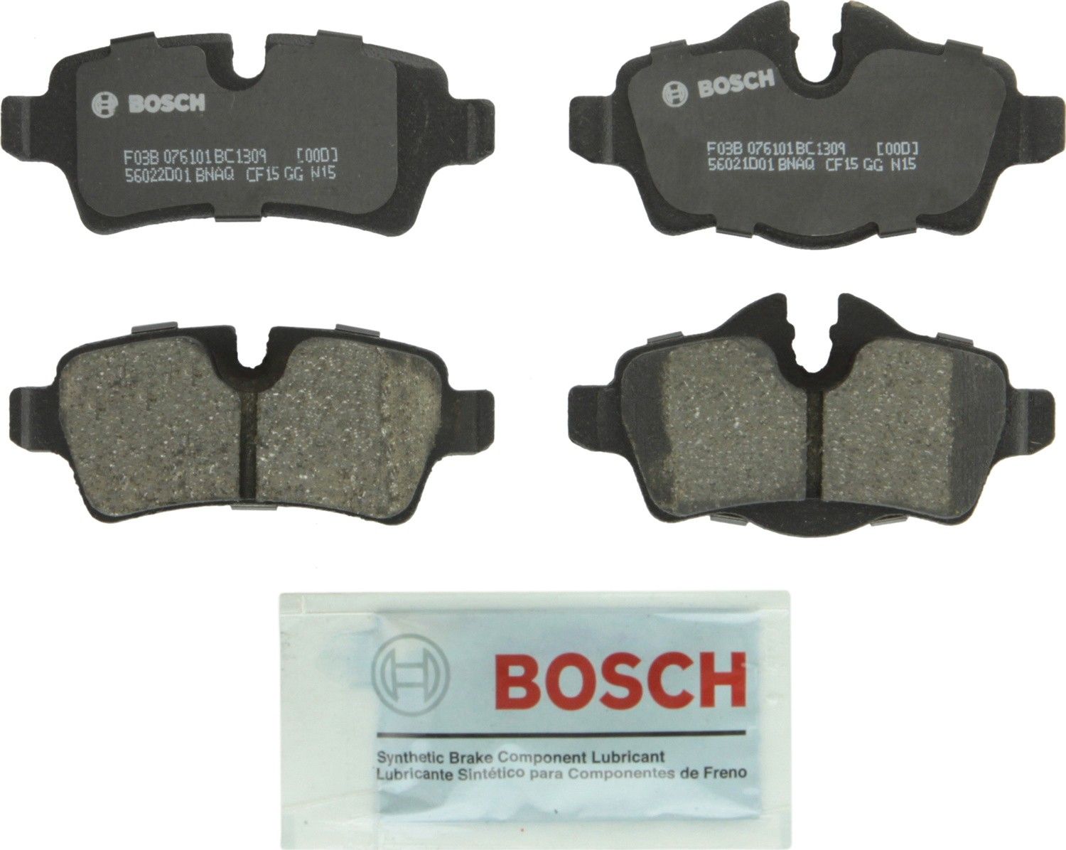 2015, 2014, 2013, 2012, 2011, 2010, 2009, 2008, 2007 Mini Cooper Disc Brake Pad Set