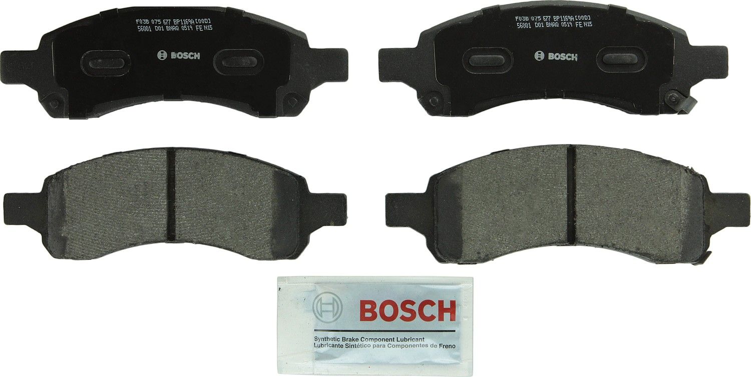 2016, 2015, 2014, 2013, 2012, 2011, 2010, 2009, 2008, 2007 GMC Acadia Disc Brake Pad Set