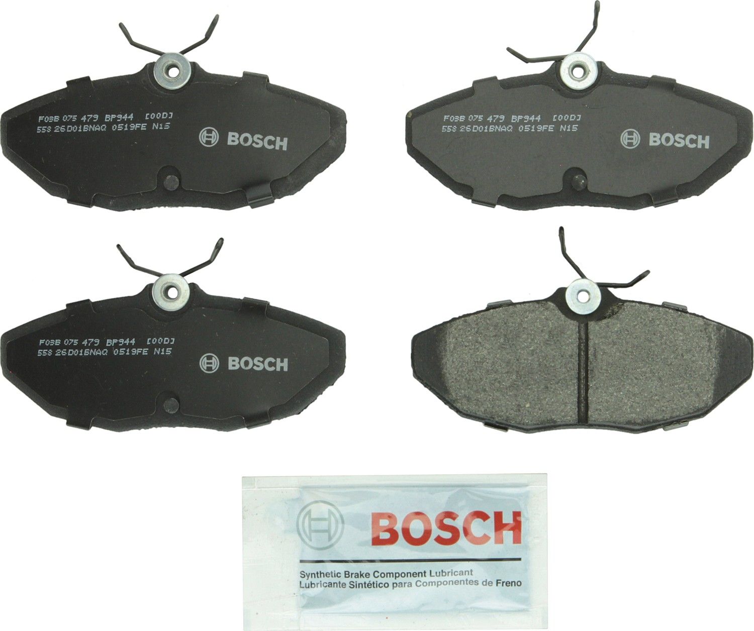 2003 Lincoln LS Plas Disc Brake Pad Set